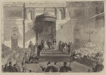 The Opening of the Spanish Cortes